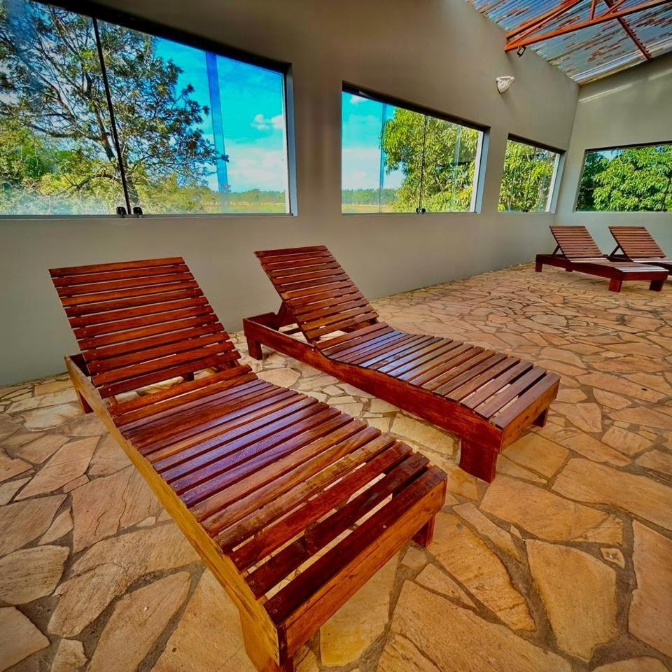 סאו פדרו Hotel Paraiso Dos Alpes מראה חיצוני תמונה